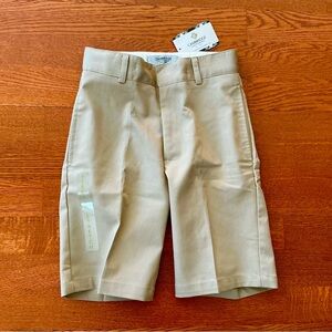 NWT Boys Cambridge U inform Shorts with adjustable Waist size 23 or 6/6x